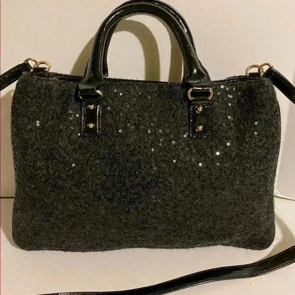 Kate spade Quinn rhinestone frosted felt bag - Picture 2 of 10